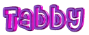 TABBY pruple pink pulse