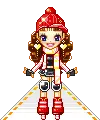 Roller Blading Girl