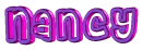 NANCY purple pink pulse