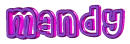 MANDY purple pink pulse