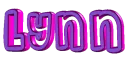 LYNN purple pink pulse