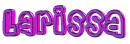 LARRISA purple pink pulse