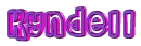 KYNDELL purple pink pulse