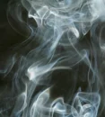 rising smoke