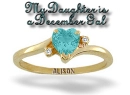 ALISON May birthstone ring