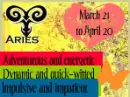 Aries Traits