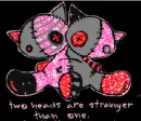two cats