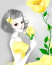 yellow roses
