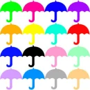 umbrellas .