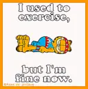 garfield - exercise