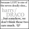 Draco and Harry