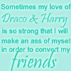 Draco and Harry