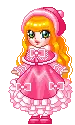 doll in pink