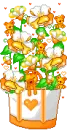 little animals on flower