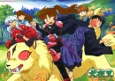 Star,Ruki,Inuyasha,Maroku,Shippo and fox