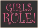 girls rules