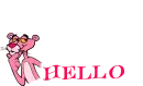pink panter - hello
