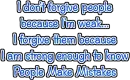 People Make Mistakes