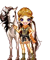 Girl & Her Horse
