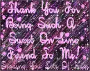Sweet On-Line Friend
