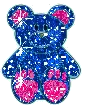 BLue teddy bear