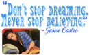 Dont stop dreaming