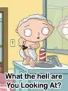 stewie shaving butt