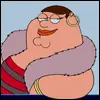 peter dressed like a girl
