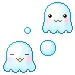 kawaii ghosts