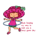 Strawberry Shortcake showing love