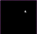 black background with star