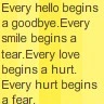 Everything happens for a reason