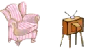 chair & tv
