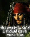 the captain said i should have more rum