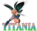 Sparkled Green Fairy - Titania