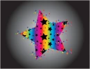 Pretty Rainbow Star