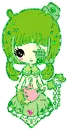 GREEN SLUG GIRL