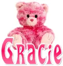 Gracie - Pink Teddy Bear