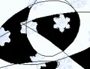 snowflakes blk