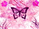 pink butterfly