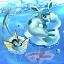Glaceon Vaporeon Goldeen