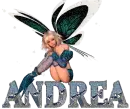 Sparkled Green Fairy - Andrea