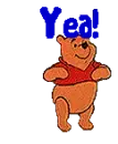 Pooh Jumping (animated)- Yea!