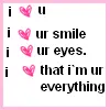I heart u