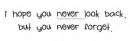 never