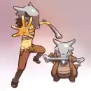 Marowak Boy and Marowak