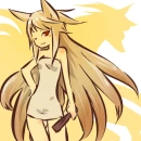 Ninetales Girl with Ninetales