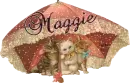 Cats with Umbrella - Maggie