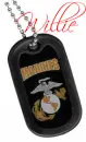 Dog Tag Marine Corp- Willie