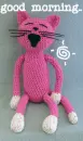 good morning from pink cat